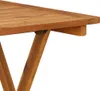 vidaXL 3-tlg. Garten-Essgruppe Klappbar Massivholz Akazie Produktbild-Vorschau 7