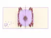 biglietto di matrimonio pop-up 3D con arco di fiori di rosa Anteprima dell’immagine prodotto 7