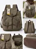 Camel Active Canvas Rucksack Oliv Braun Vintage Produktbild-Vorschau 2