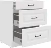 Küchen Unterschrank 60 cm Stilo Weiß Vollauszug Soft-Close Produktbild-Vorschau 2