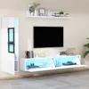 Set di pensili TV Merax 3 pezzi con illuminazione a LED Anteprima dell’immagine prodotto 17