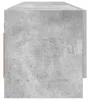 vidaXL Šatní skříň betonová šedá 100x32,5x35 cm odvozený Náhled obrázku produktu 6