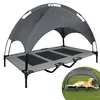 UISEBRT Hundebett mit Dach Sonnenschutz XL 122x92x102cm Produktbild-Vorschau 1