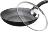 Bratpfanne Stielpfanne mit Glasdeckel Ø28cm Induktion Produktbild-Vorschau 1