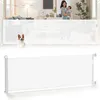 XINZI Einziehbares Treppenschutzgitter bis 300cm Weiß, PVC Produktbild-Vorschau 1