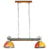 vidaXL Hängelampe Industrie-Stil 25 W Mehrfarbig 111 cm E27 Produktbild-Vorschau 2