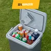 Tristar Kühlbox KB-7424 Anthrazit 22 L 12 V Produktbild-Vorschau 5