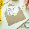 Mr. & Mrs. Panda Grußkarte Orthopädin Herz - Weiß - Produktbild-Vorschau 3