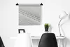 MuchoWow® Wandteppich Wandbehang Weißer Lederhintergrund Produktbild-Vorschau 4