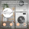 ML-Design Pośrednia rama montażowa z linką na ubrania, stal Podgląd zdjęcia produktu 2