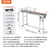 A conveyor belt system with dimensions and accessories listed. Náhled obrázku produktu