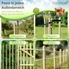 Floranica 6 x Zaunpfosten aus Haselnuss Höhe 150 cm Produktbild-Vorschau 3