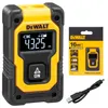 A DeWALT laser distance measurer is shown next to its packaging and a USB charging cable. Anteprima dell’immagine prodotto