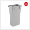 Hailo Inneneimer 1222549 hellgrau 20 Liter 269 x 176 x 500 Produktbild-Vorschau 2