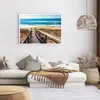 Poster - Poster ohne Rahmen - Meer Strand Eintritt - 100x70 Produktbild-Vorschau 6