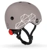 Scoot & Ride Helm XXS-S Grafika hnědé linky - Sehr Gut Náhled obrázku produktu 14
