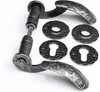 UHRIG Drückergarnitur Eisen Antik, Set mit 4 Rosetten, Produktbild-Vorschau 1