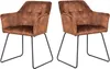 SEBA Stuhl Kipper cognac, 2er Set Produktbild-Vorschau 2