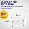 Best Sporting Fußballtor FATZO 213 x 152cm mit Netz und Produktbild-Vorschau 2
