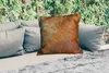 MuchoWow® Outdoor Kissen - Rost - Wand - Schwarz - 60x60 cm Produktbild-Vorschau 2