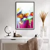 Gerahmtes Poster - Schwarzer Rahmen - Blumen Wiese Sommer - Produktbild-Vorschau 6