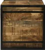 vidaXL Aufbewahrungsbox mit Speicher 80 x 50 x 50 cm Raues Produktbild-Vorschau 5