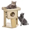 PawHut Kratzbaum 57 cm Kleiner Katzenbaum mit Katzenhöhle, Produktbild-Vorschau 1
