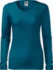 Langärmeliges Baumwoll-T-Shirt für Damen, 95% Baumwolle, 5% Produktbild-Vorschau 4