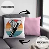 Trendation - Snowboard Deko-Kissen mit Füllung 40x40 Produktbild-Vorschau 2