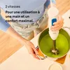 Braun MQ 30001 M, Handmixer, Blau, Weiß, Mixen, 1,2 m, 0,6 Produktbild-Vorschau 10