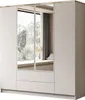 Kleiderschrank AURORA 4D2SZ KASCHMIR mit Schubladen mit Produktbild-Vorschau 5