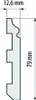 Deccart | Sockelleiste DP 5 - Weiß - Hochwertiger Produktbild-Vorschau 3