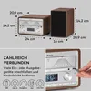 Auna DAB Radio CD-Player für Zuhause, FM/DAB/DAB+ Radio mit Produktbild-Vorschau 6