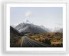 Gerahmtes Poster - Weißer Rahmen - Weg Berg Gipfel - 50x40 Produktbild-Vorschau 1