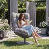 di volio Gartensessel SALO - grau, Lounge Sessel aus Produktbild-Vorschau 1