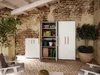 Keter Groove Alto, bruin, beige, gips, 2 deuren, 3 planken, Productafbeelding-voorbeeld 4