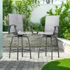 Avestar drehbare Garten-Barhocker 2er Set, hohe Produktbild-Vorschau 7