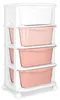 Springos® Scaffale su ruote in plastica con 4 cassetti su Anteprima dell’immagine prodotto 16