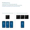 Unitec WIFI Touch Schalter schwarz Glasoptik, Tuya-App, Produktbild-Vorschau 6