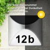 MeLiTec Solar-Hausnummer SH04, moderne LED-beleuchtete Produktbild-Vorschau 4