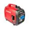 A red and black portable generator is shown against a white background. Produktbild-Vorschau