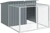 Niche pour chiens avec enclos Anthracite 153x194x110cm Voir les images du produit 1