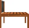 "2026 Promotion" 3-tlg. Garten-Lounge-Set mit Kissen Holz Produktbild-Vorschau 8