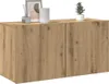 vidaXL TV nástěnná skříňka Artisan dub 80x30x41 cm Náhled obrázku produktu 4