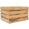 4iQ Grande caisse en bois large L 50x40x30 cm avec Voir les images du produit 13