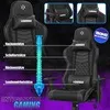 Sedia da gaming KESSER® ergonomica, con poggiatesta e Anteprima dell’immagine prodotto 3