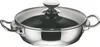 Padella con coperchio in vetro 28 cm, acciaio inox, lucido Anteprima dell’immagine prodotto 4
