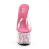 ADORE-701FL Damen Slipper von Pleaser, Transparent Pink , Produktbild-Vorschau 9