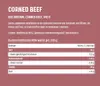 A product information card for Corned Beef. Produktbild-Vorschau