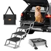 VEVOR Hundetreppe bis zu 68 kg belastbar, 4-stufige Produktbild-Vorschau 1